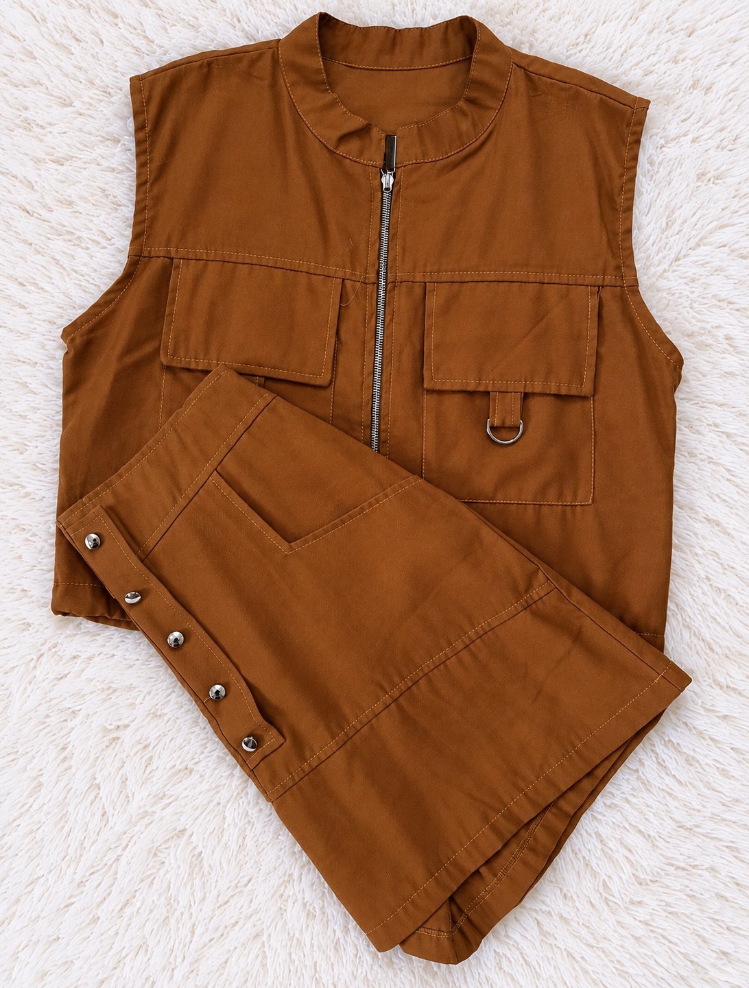 Conjunto Short Saia
